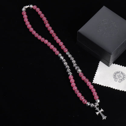 Chrome Hearts Bead Necklace
