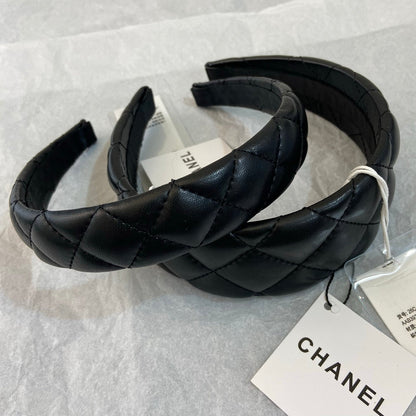 Chanel Leather Hair Band